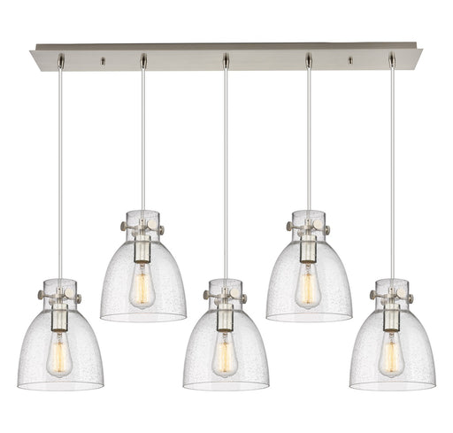 Downtown Urban Five Light Linear Pendant