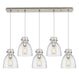 Innovations - 125-410-1PS-SN-G412-8SDY - Five Light Linear Pendant - Downtown Urban - Brushed Satin Nickel