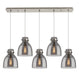 Innovations - 125-410-1PS-SN-G412-8SM - Eight Light Linear Pendant - Downtown Urban - Brushed Satin Nickel