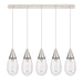 Innovations - 125-450-1P-PN-G450-6SCL - LED Linear Pendant - Downtown Urban - Polished Nickel