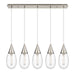 Innovations - 125-450-1P-SN-G450-6CL - LED Linear Pendant - Downtown Urban - Brushed Satin Nickel