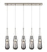 Innovations - 125-452-1P-SN-G452-4SM - LED Linear Pendant - Downtown Urban - Brushed Satin Nickel