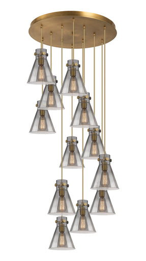 Downtown Urban 12 Light Pendant