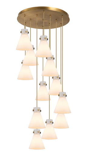 Downtown Urban 12 Light Pendant