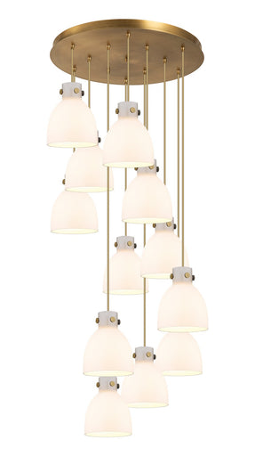 Downtown Urban 12 Light Pendant