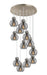 Innovations - 126-410-1PS-SN-G410-8SM - 12 Light Pendant - Newton - Brushed Satin Nickel