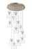 Innovations - 126-410-1PS-SN-G412-8CL - 12 Light Pendant - Downtown Urban - Brushed Satin Nickel