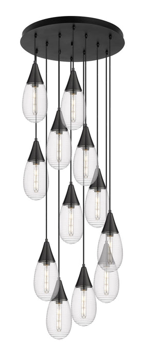 Innovations - 126-450-1P-BK-G450-6SCL - LED Pendant - Downtown Urban - Matte Black