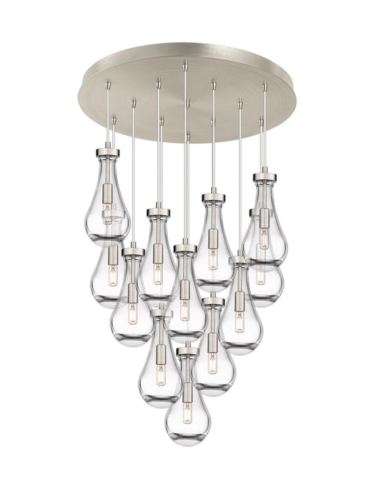 Innovations - 126-451-1P-SN-G451-5CL - LED Pendant - Downtown Urban - Brushed Satin Nickel