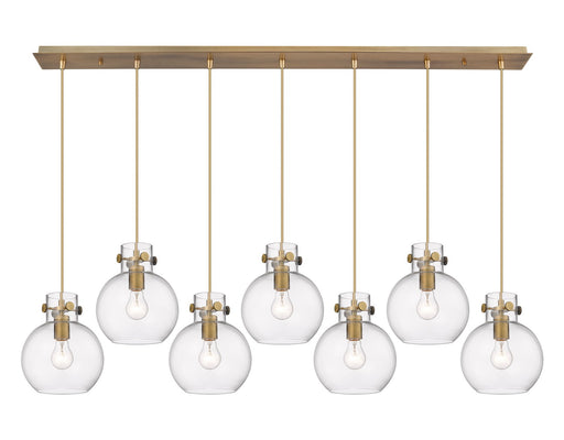 Downtown Urban Six Light Linear Pendant