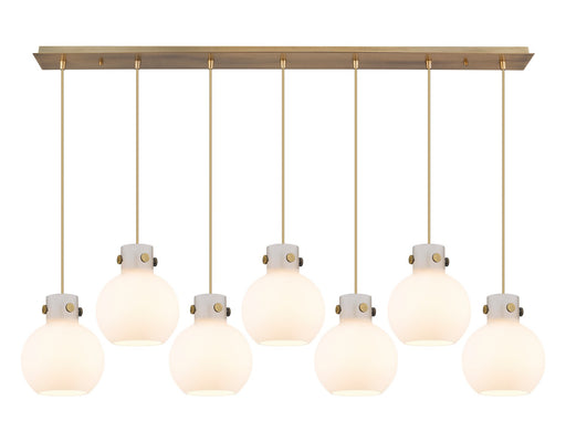 Newton Five Light Linear Pendant