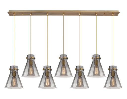 Downtown Urban Four Light Linear Pendant