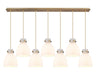 Innovations - 127-410-1PS-BB-G412-8WH - LED Linear Pendant - Downtown Urban - Brushed Brass