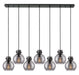 Innovations - 127-410-1PS-BK-G410-8SM - Nine Light Linear Pendant - Newton - Matte Black