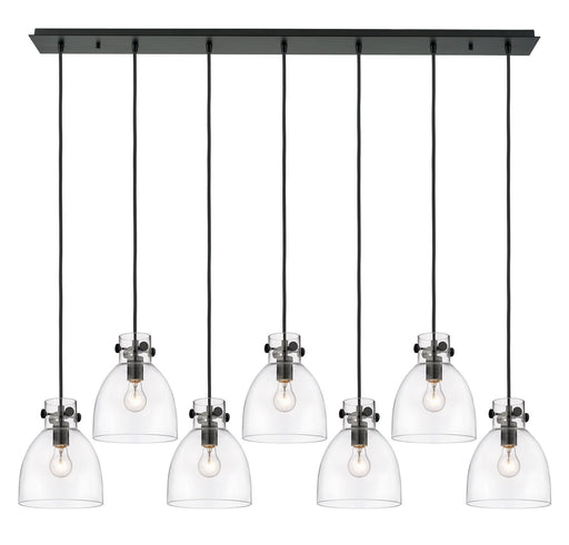 Downtown Urban Eight Light Linear Pendant