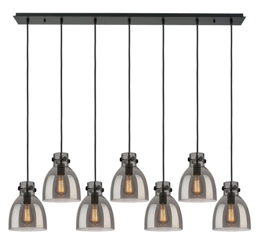 Downtown Urban Four Light Linear Pendant