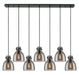 Innovations - 127-410-1PS-BK-G412-8SM - Four Light Linear Pendant - Downtown Urban - Matte Black