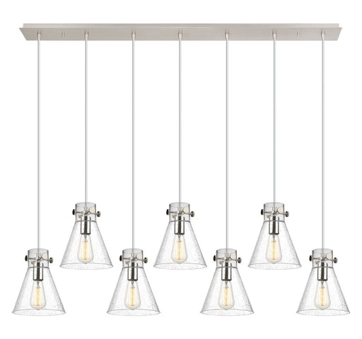 Innovations - 127-410-1PS-PN-G411-8SDY - Six Light Linear Pendant - Downtown Urban - Polished Nickel