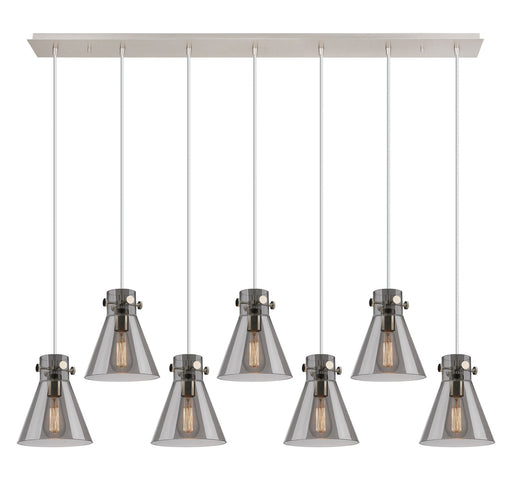 Downtown Urban Nine Light Linear Pendant