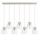 Innovations - 127-410-1PS-PN-G412-8CL - Five Light Linear Pendant - Downtown Urban - Polished Nickel