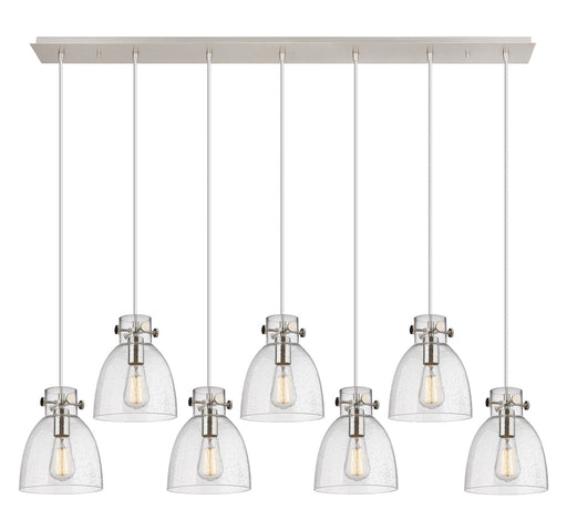 Downtown Urban Eight Light Linear Pendant