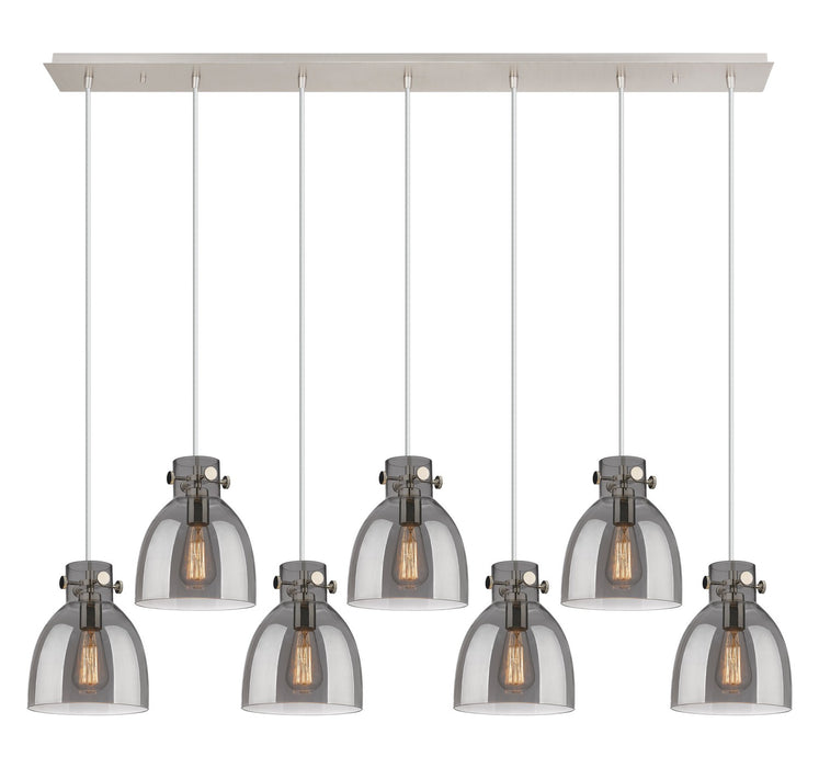 Innovations - 127-410-1PS-PN-G412-8SM - One Light Linear Pendant - Downtown Urban - Polished Nickel