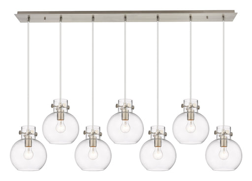 Downtown Urban Seven Light Linear Pendant