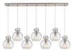 Innovations - 127-410-1PS-SN-G410-8SDY - LED Linear Pendant - Newton - Brushed Satin Nickel