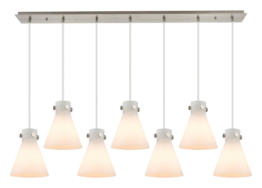 Downtown Urban Nine Light Linear Pendant