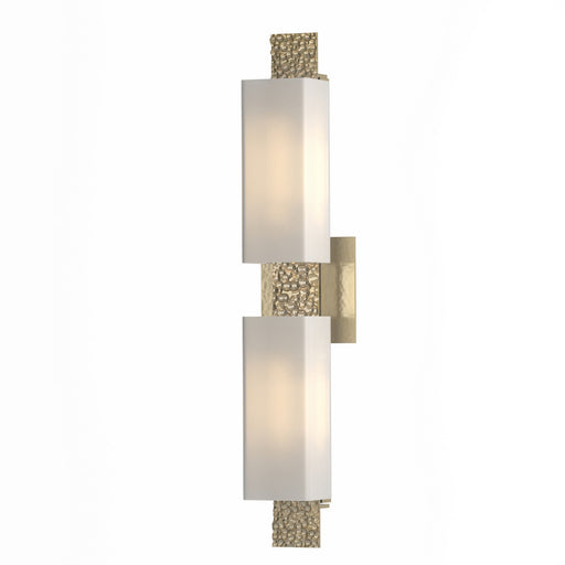 Hubbardton Forge - 207695-SKT-86-GG0441 - Two Light Wall Sconce - Oceanus - Modern Brass