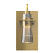 Hubbardton Forge - 207710-SKT-86-ZM0343 - One Light Wall Sconce - Erlenmeyer - Modern Brass