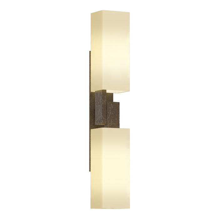 Hubbardton Forge - 207801-SKT-05-GG0351 - Two Light Wall Sconce - Ondrian - Bronze