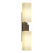 Hubbardton Forge - 207801-SKT-05-GG0351 - Two Light Wall Sconce - Ondrian - Bronze