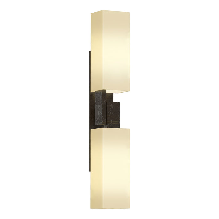 Hubbardton Forge - 207801-SKT-14-GG0351 - Two Light Wall Sconce - Ondrian - Oil Rubbed Bronze