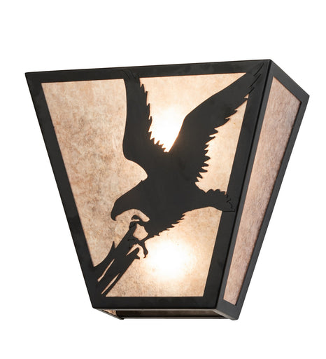 Strike Of The Eagle Two Light Wall Sconce