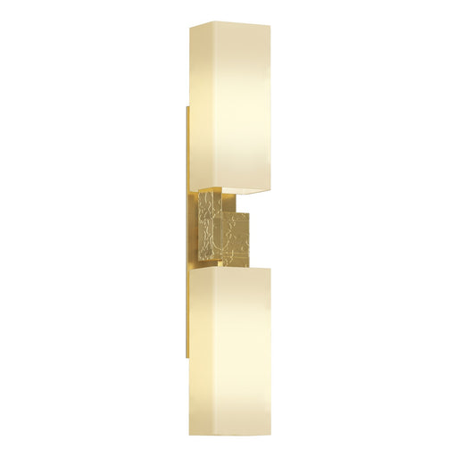 Hubbardton Forge - 207801-SKT-86-GG0351 - Two Light Wall Sconce - Ondrian - Modern Brass