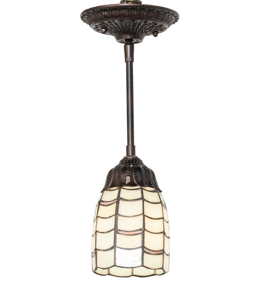 Meyda Tiffany - 265895 - One Light Mini Pendant - Maiss - Mahogany Bronze