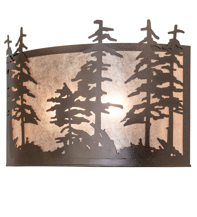 Meyda Tiffany - 266436 - Two Light Wall Sconce - Tall Pines - Oil Rubbed Bronze