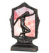 Meyda Tiffany - 268416 - One Light Accent Lamp - Posing Deco Lady - Antique Brass