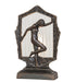 Meyda Tiffany - 268418 - One Light Accent Lamp - Posing Deco Lady - Antique Brass
