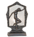 Meyda Tiffany - 268419 - One Light Accent Lamp - Posing Deco Lady - Antique Brass