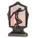 Meyda Tiffany - 268422 - One Light Accent Lamp - Posing Deco Lady - Antique Brass