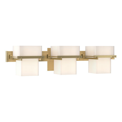 Hubbardton Forge - 207833-SKT-86-GG0106 - Three Light Wall Sconce - Kakomi - Modern Brass