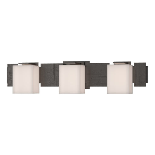 Hubbardton Forge - 207843-SKT-14-GG0108 - Three Light Wall Sconce - Impressions - Oil Rubbed Bronze