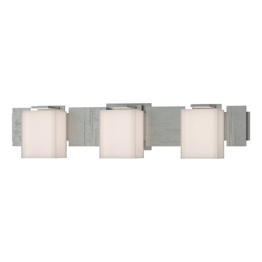 Hubbardton Forge - 207843-SKT-82-GG0108 - Three Light Wall Sconce - Impressions - Vintage Platinum