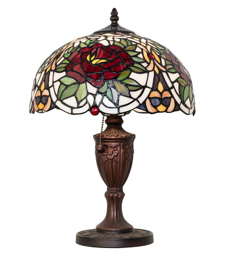 Renaissance Rose One Light Table Lamp