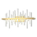 Hubbardton Forge - 207915-LED-86-82 - LED Wall Sconce - Cityscape - Modern Brass