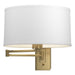 Hubbardton Forge - 209250-SKT-86-SF1295 - One Light Wall Sconce - Simple Lines - Modern Brass
