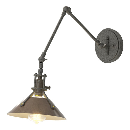 Hubbardton Forge - 209320-SKT-20-05 - One Light Wall Sconce - Henry - Natural Iron