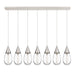 Innovations - 127-450-1P-PN-G450-6CL - LED Linear Pendant - Downtown Urban - Polished Nickel